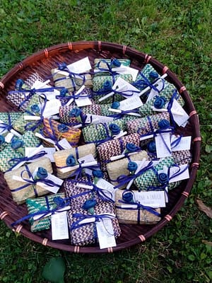 Esempio di bomboniere confezionate